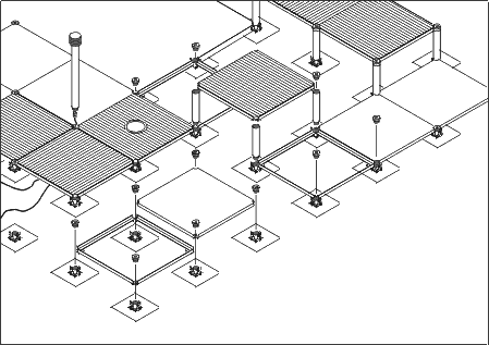 Computer generated isometric of components.